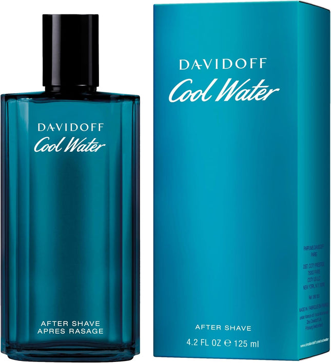 Davidoff Cool Water Man Aftershave Splash, 125 ml