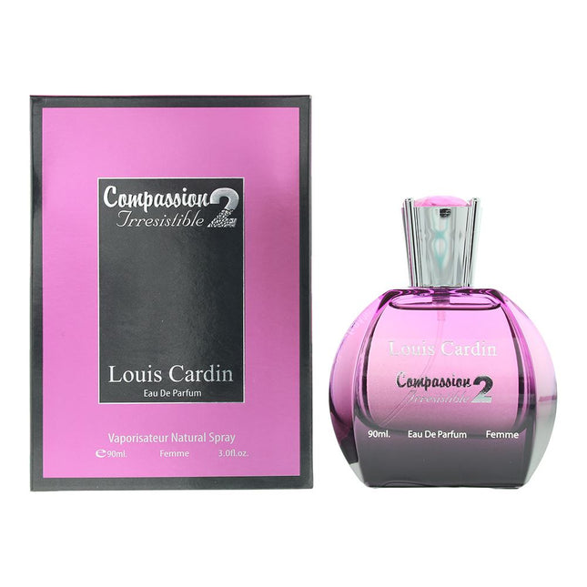 Louis Cardin Compassion 2 Irresistible Eau de Parfum 90ml Spray For Her