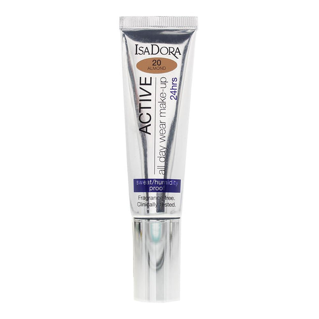 Isadora Active 24H Foundation 35ml - 20 Almond