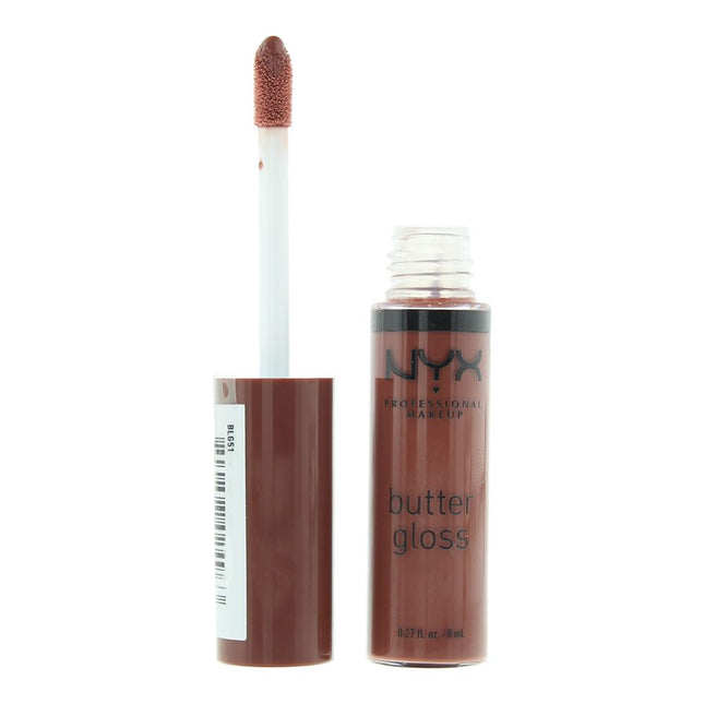 NYX Butter Gloss Lip Gloss 8ml - 51 Brownie Drip