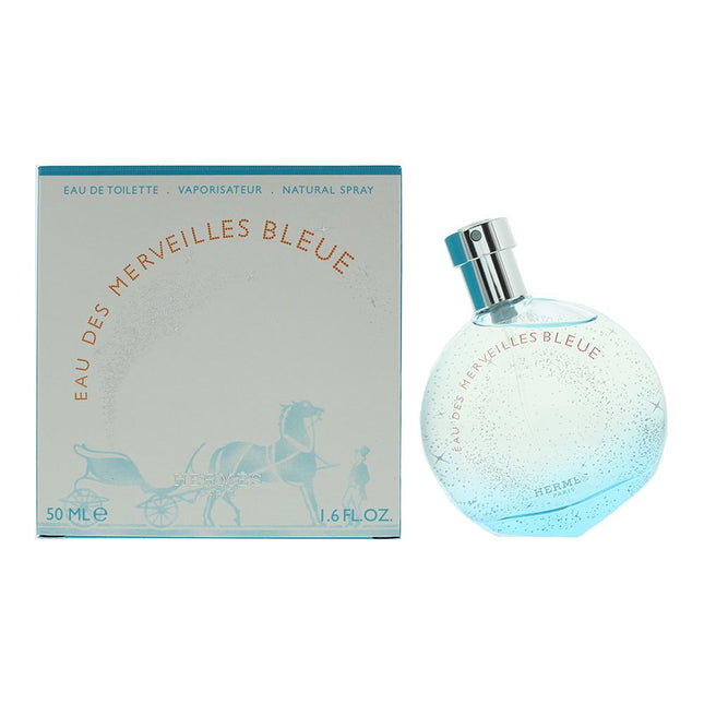 Hermes Eau Des Merveilles Bleue Eau De Toilette 50ml