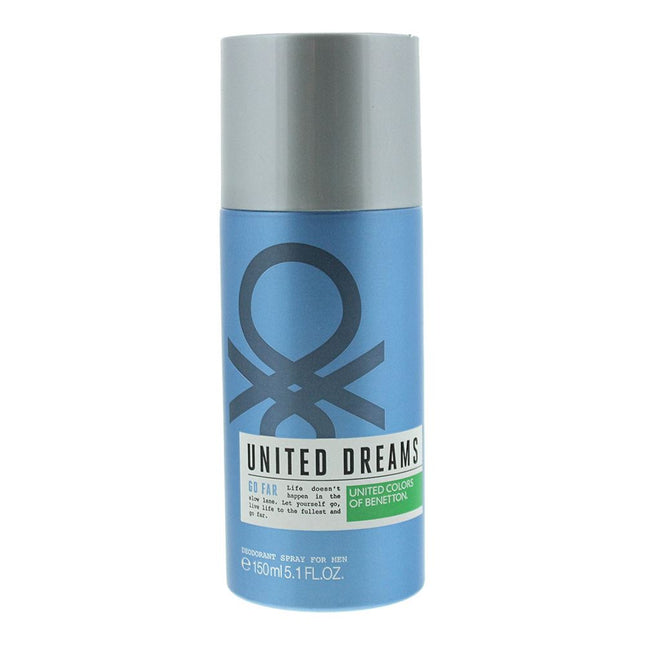 Benetton United Dreams Go Far Deodorant Spray 150ml For Men