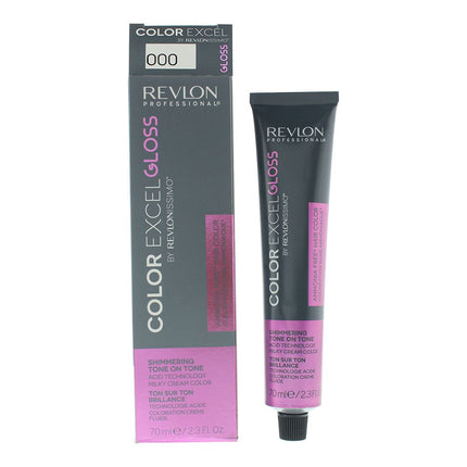 Revlon Revlonissimo Color Excel Gloss Hair Colour 70ml - 000 Clear