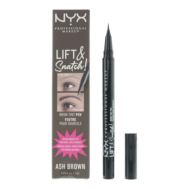 NYX Lift & Snatch Brow Tint Pen 1ml - Ash Brown
