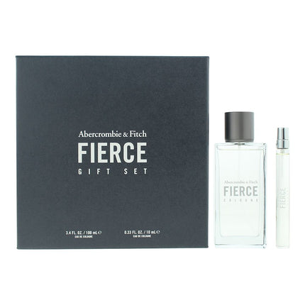 Abercrombie & Fitch Fierce 2 Piece Gift Set: Eau de Cologne 100ml - Eau de Cologne 10ml