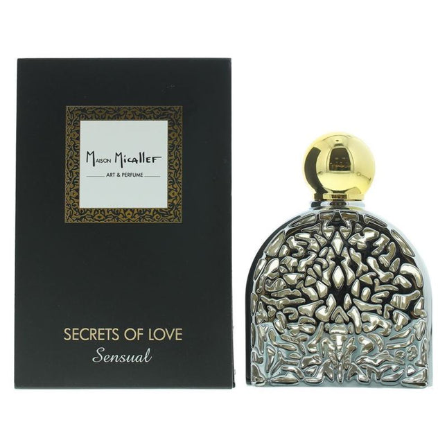 M.Micallef Secrets Of Love Sensual Eau de Parfum 75ml Spray Unisex - NEW. EDP