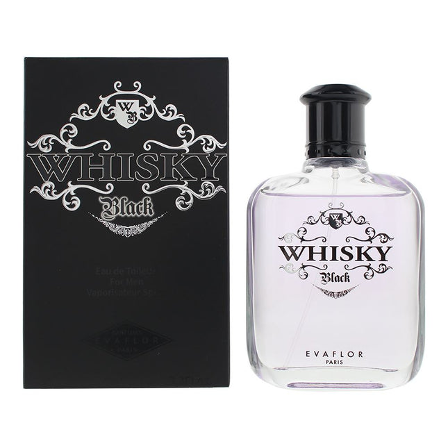 Evaflor Whisky Black Eau De Toilette 100ml Spray For Him