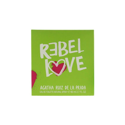 Agatha Ruiz De La Prada Rebel Love Eau De Toilette 80ml