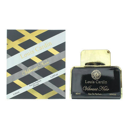 Louis Cardin Vibrant Noir Eau de Parfum 100ml Spray for Him