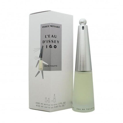 Issey Miyake Leau Dissey IGO Eau De Toilette 60ml Bottle + 20ml Cap To Go