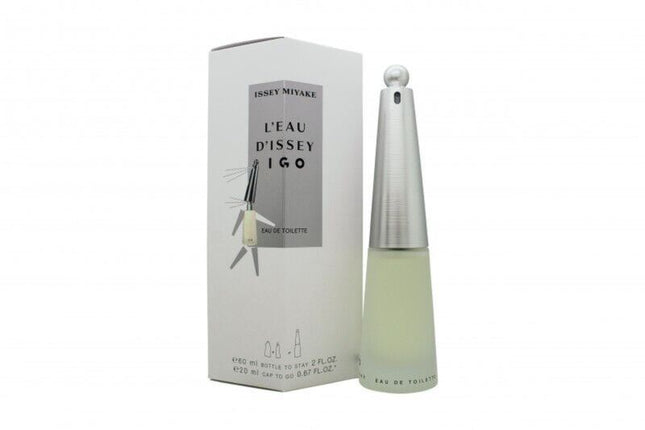 Issey Miyake Leau Dissey IGO Eau De Toilette 60ml Bottle + 20ml Cap To Go