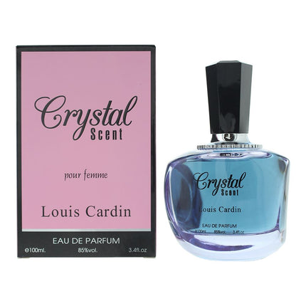 Louis Cardin Crystal Scent Eau de Parfum 100ml Spray for Her