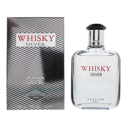 Evaflor Whisky Silver Eau De Toilette 100ml Spray For Him