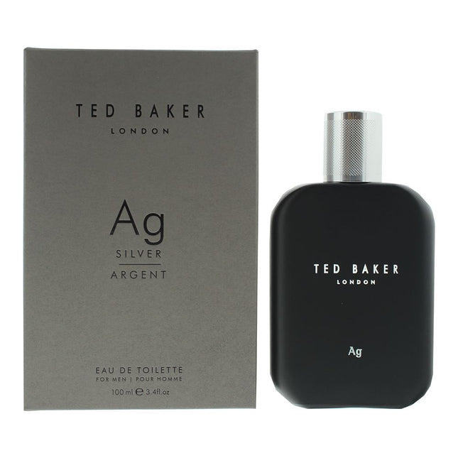 Ted Baker Tonics Ag Silver Eau De Toilette 100ml Spray for Him