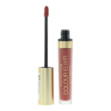 Max Factor Colour Elixir Soft Matte Liquid Lipstick 4ml - 10 Muted Russet