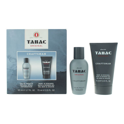 Tabac Craftsman Eau de Toilette 50ml + Bath And Shower Gel 75ml Gift Set
