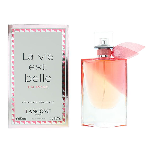 Lancome La Vie Est Belle En Rose Eau de Toilette 50ml Spray for Her