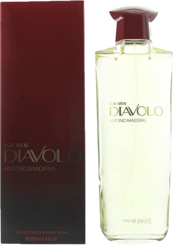 Antonio Banderas Diavolo For Men Eau de Toilette 200ml Spray - NEW. Mens EDT