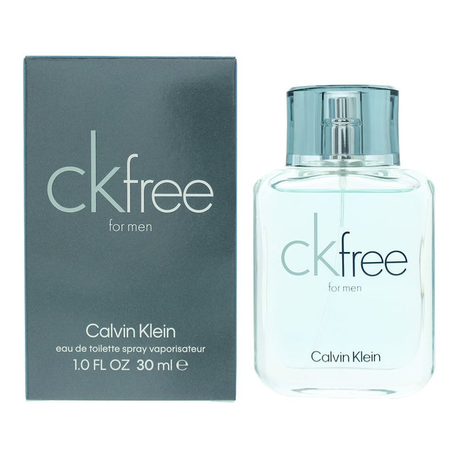 Calvin Klein Ck Free For Men Eau de Toilette 30ml Spray for Him