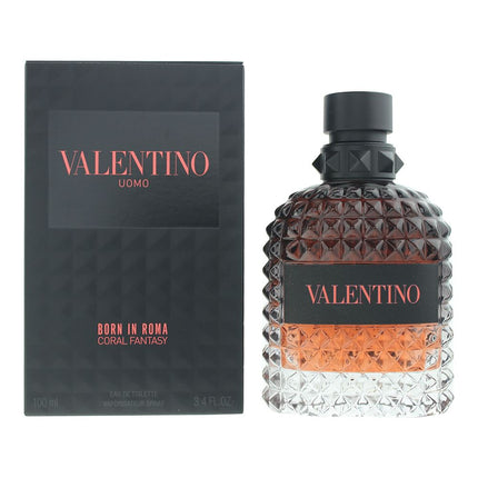 Valentino Uomo Born In Roma Coral Fantasy Eau de Toilette 100ml Spray for Him