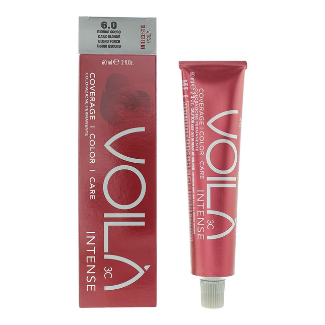 Intercosmo VoilÃ  3C Intense 6.0 Dark Blonde Hair Colour 60ml
