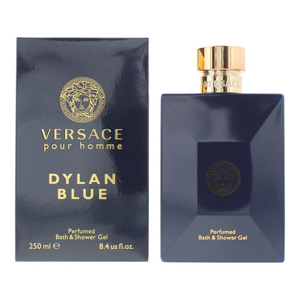 Versace Dylan Blue Pour Homme Perfumed Bath & Shower Gel 250ml For Him