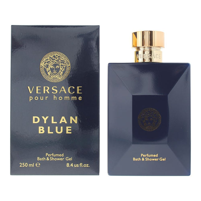 Versace Dylan Blue Pour Homme Perfumed Bath & Shower Gel 250ml For Him