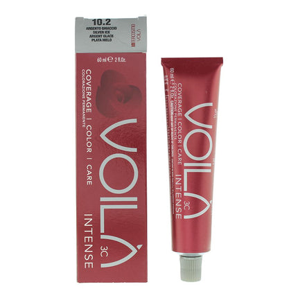Intercosmo VoilÃ  3C Intense 10.2 Silver Ice Hair Colour 60ml