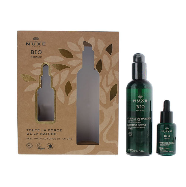 Nuxe Bio Organic Antioxidant Serum 30ml + Micellar Cleansing Water 200ml