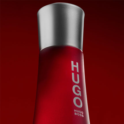 HUGO BOSS Deep Red Eau de Parfum for Her 50ml, Ambery Fragrance With Notes Of Clementine, Freesia, Sandalwood - Medium Longevity
