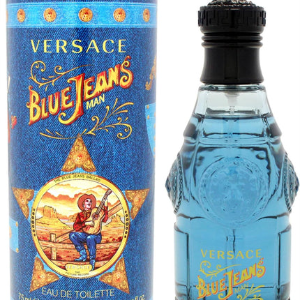 Versace Blue Jeans Eau De Toilette for Men, 75 ml