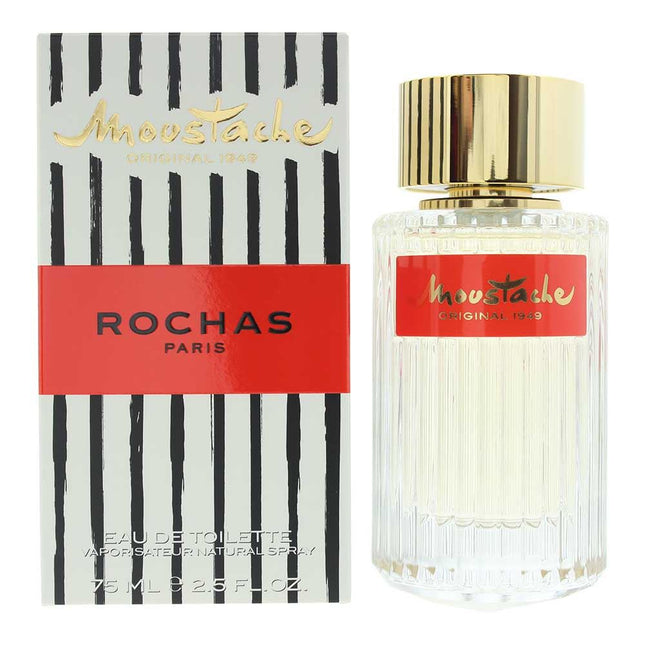 Rochas Moustache Eau de Toilette 75ml Spray for Him