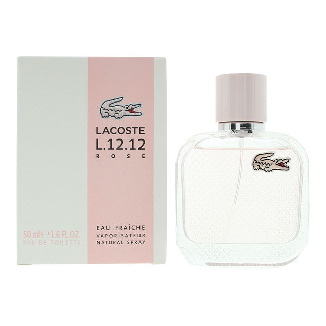 Lacoste L.12.12. Rose Eau Fraiche Eau de Toilette 50ml Spray For Her