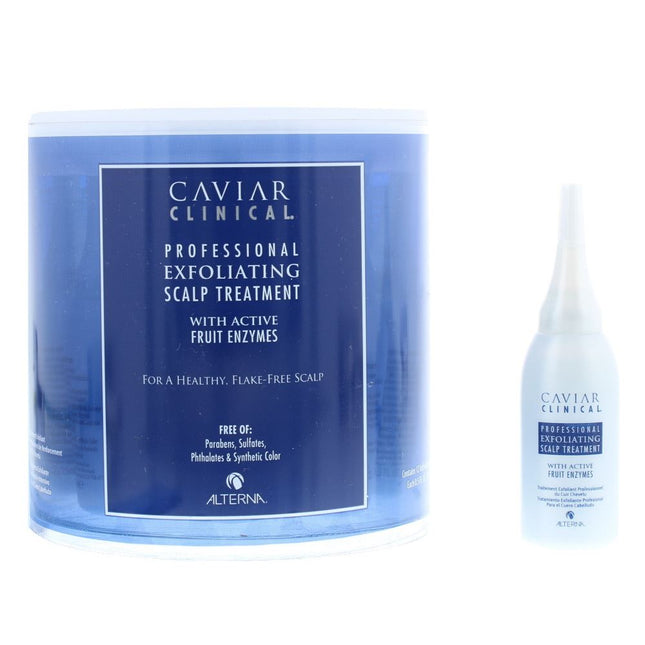 Alterna Caviar Clinical Exfoliating Scalp Treatment 12 x 15ml With Fruit Enzymes