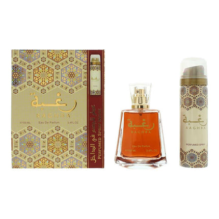 Lattafa Raghba Eau de Parfum 100ml + Deodorant Spray 50ml Gift Set