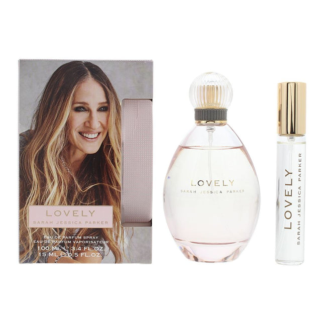 Sarah Jessica Parker Lovely Eau de Parfum 100ml + Eau de Parfum 15ml Gift Set