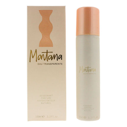 Montana Eau Transparente Perfumed Deodorant 250ml