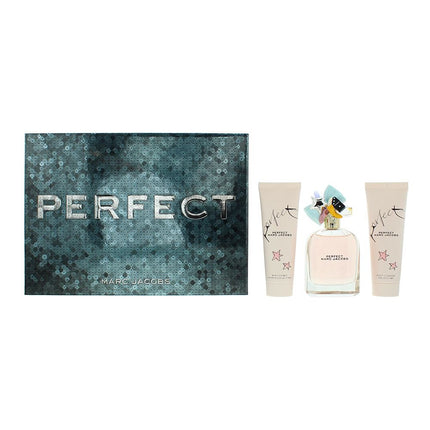 Marc Jacobs Perfect Eau de Parfum 100ml, Body Lotion 75ml + Shower Gel 75ml Gift Set