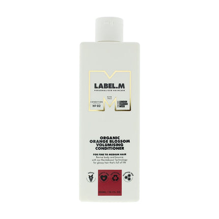 Label M Organic Orange Blossom Volumising Conditioner 300ml