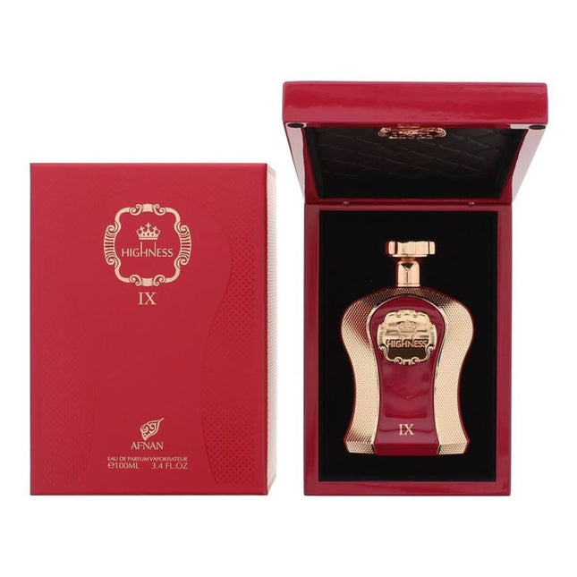 Afnan Highness IX Maroon Eau de Parfum 100ml Spray Unisex