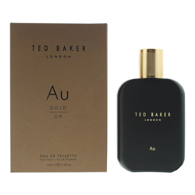 Ted Baker Tonics Au Gold Eau De Toilette 100ml Spray for Him