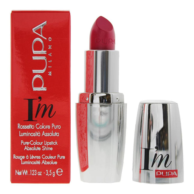 Pupa Im Pure-Colour 407 Intense Fuchsia Lipstick 3.5g