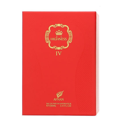 Afnan Highness IV Red Eau de Parfum 100ml Spray Unisex