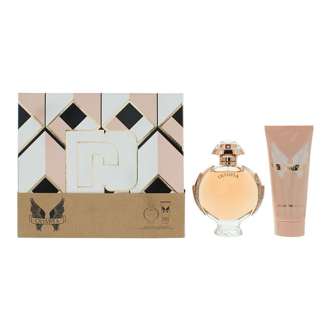 Paco Rabanne Olympea Eau de Parfum 80ml + Body Lotion 100ml Gift Set