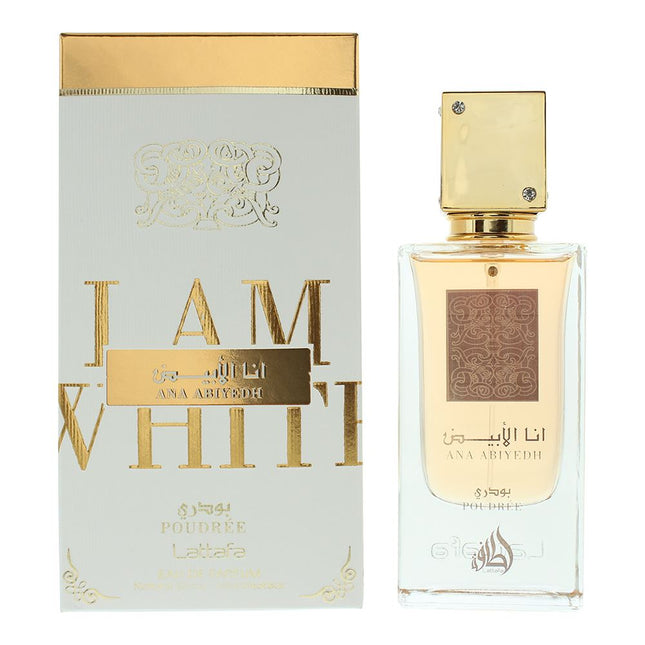 Lattafa Ana Abiyedh Poudree Eau de Parfum 60ml Spray for Her