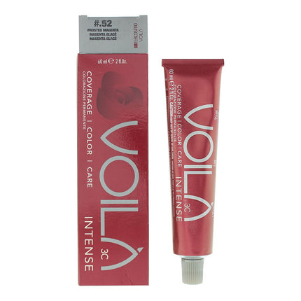 Intercosmo VoilÃ  3C Intense #.52 Frosted Magenta Hair Colour 60ml