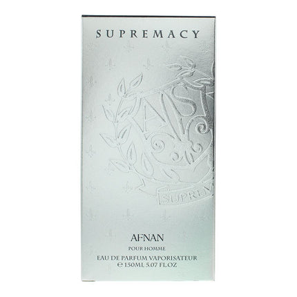 Afnan Supremacy Silver Pour Homme Eau de Parfum 150ml Spray for Him