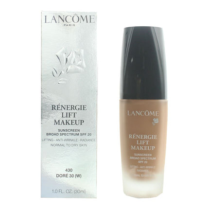 Lancome Renergie Lift Makeup 30ml SPF 20 - 430 Dore 30 (W) Normal To Dry Skin