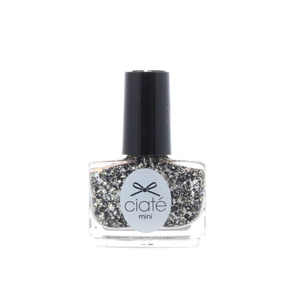 Ciate Ride My Rocket Paint Pots 5ml Mini Black White Silver Glitter Nail Polish