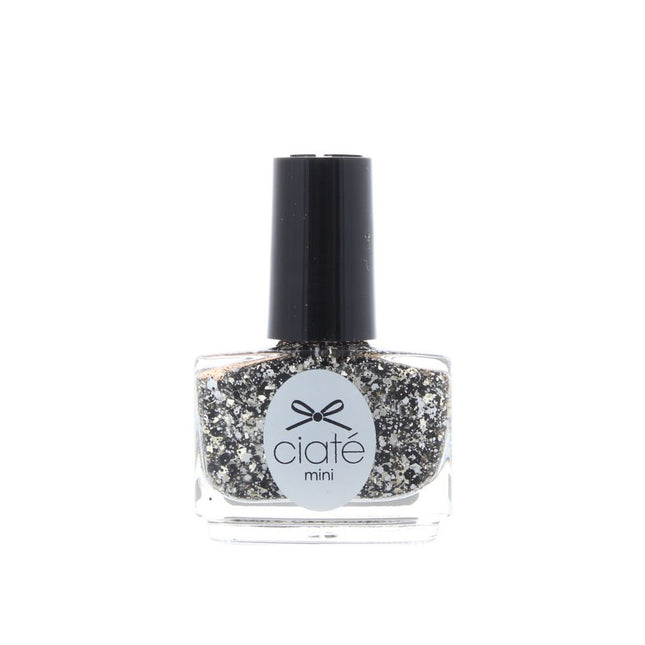Ciate Ride My Rocket Paint Pots 5ml Mini Black White Silver Glitter Nail Polish